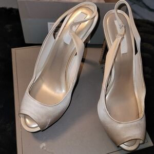 BCBG Max Satin Heels